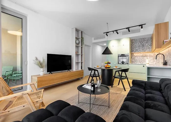 Lägenhet Stylish Haven Skypark